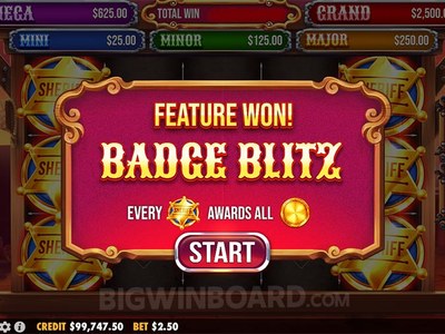 Видеослот Badge Blitz от Pragmatic Play